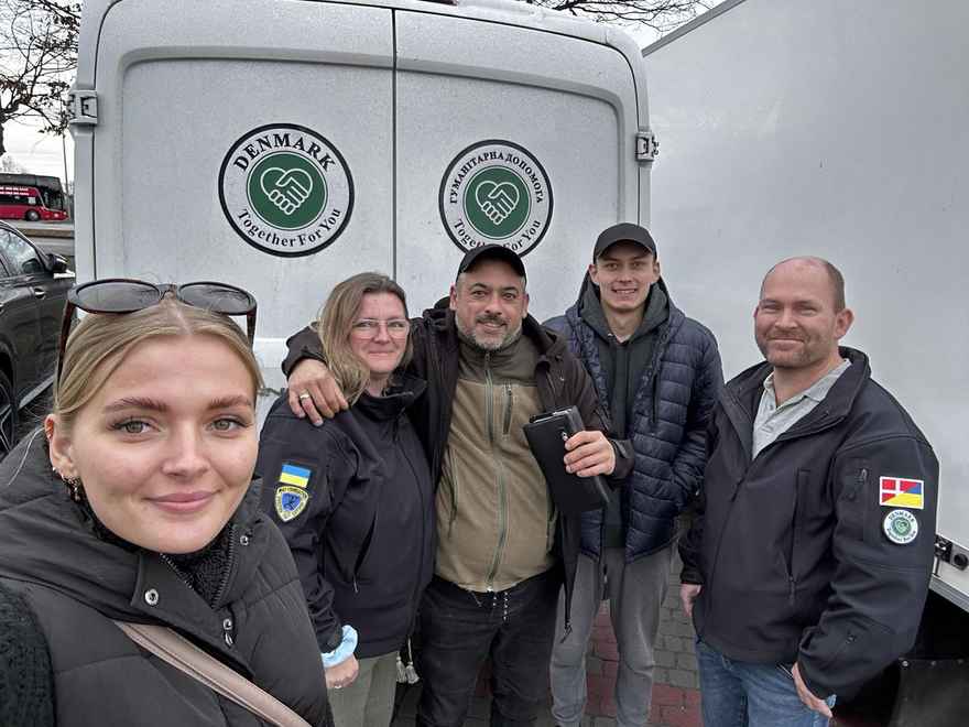 Together For You, en stolt leverandør af udstyr til det tapre ЗСУ (Ukraines Væbnede Styrker)