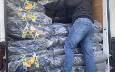 Tryksårsmadrasser: Virkelig flot donation til Ukraine