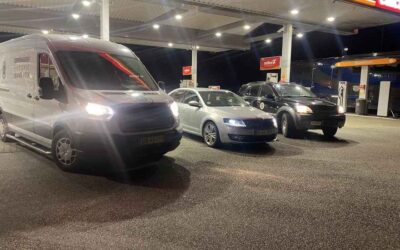 Så er vi på vej til Ukraine 🇺🇦